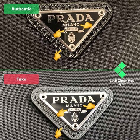 fake prada badge|prada tag.